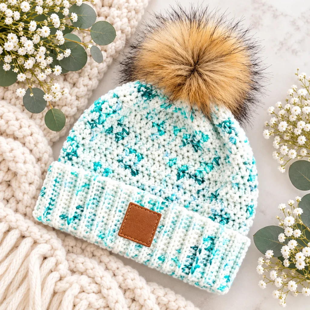 Easy Crochet Beanie Pattern PDF | Baby to Adult Sizes